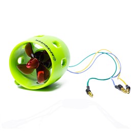 ApisQueen U01 12V~16V Underwater Thruster 2kg Thrust Brushless Underwater Subsea Thruster/Propeller/Propulsion for ROV Boat (CCW)