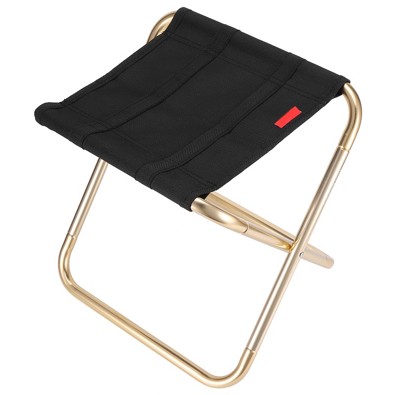 Folding Camp Stool Aluminum Alloy Portable Foldable Chair Seat for
