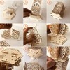 INTENSE OUD DIY Wooden Lamp with LED Night Light I