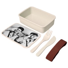 Fabulous Lunch Box Louis De Funès French Actor Photo of Star Celebrity Old Cinema Original 3 Gendarmes - 700ml