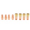 49pcs/set Gas Lens Alumina Nozzles Cups Collets Accessory Kit for