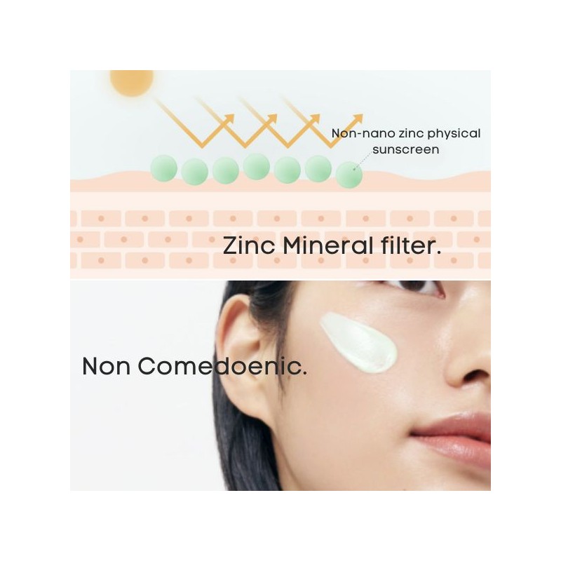 ABIB Heartleaf Mild Sunscreen Relief Tube SPF50+ PA++++ 50ml