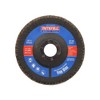 Faithfull Sanding Flap Disk Amuninium Oxide 120 Grit (Fine) 125mm