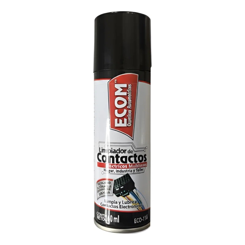Limpiador De Contactos Eléctricos Multiusos Ecom 260mleficaz