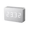 Gingko Brick LED Click Clock Alarm Clock with Sound Activation
