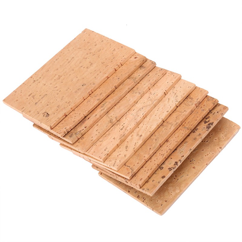 10PCS/Set Universal Saxophone Sax Neck Joint Cork Sheet Instrument Accessories