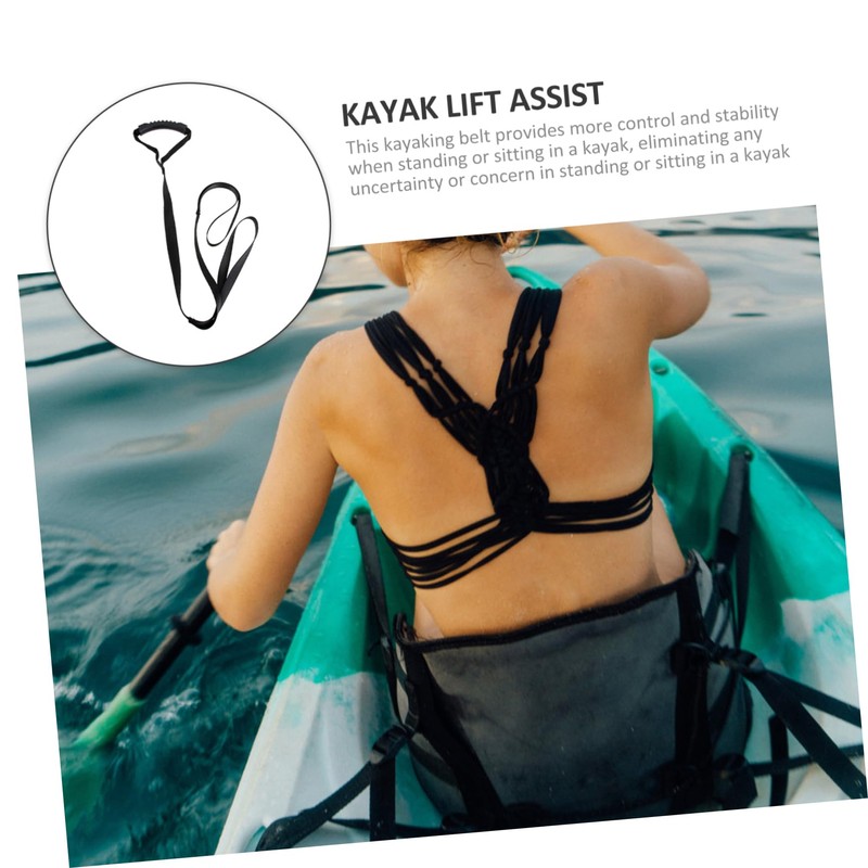Toddmomy Kayak Supply Kayak Polyester Drag Band Kayak Paddleboard Stand
