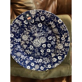 Royal Pheasant Royal Wessex Blue Flowered Made In England 10” Plate (s)