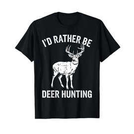 Deer Hunting Art For Men Women Wildlife Hunter Deer Hunting T-Shirt