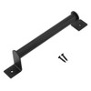 Smandy Black High Performance Barn Door Handle Pull Set Carbon