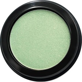Pure Ziva Clover Shimmering Emerald Green Yellow Gold Flecked Forest Pressed Powder Single Vegan Eyeshadow; Talc, Paraben & Cruelty Free