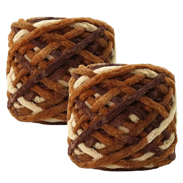 Maxee Chenille Wool Yarn, 180 g (90 g x 2),