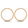 Small Gold Sterling Silver Huggie Hoop Earrings for Women Cartilage