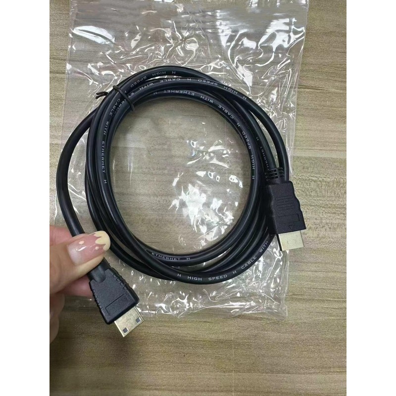 CAMKOO Mini HDMI to HDMI Adapter Cable, HD Flat Panel,