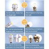 1PC P13.5S Mag Light LED Bulb 3-6 C&D Cells Torch