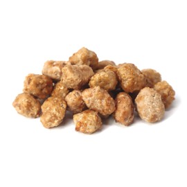 Jaybee’s Toffee Peanuts 48 oz (3 lb) Bulk Resealable Bag – Sweet Roasted Candied Coated Peanuts – Crunchy Snack for Parties, Baking, Holidays & Gift Baskets