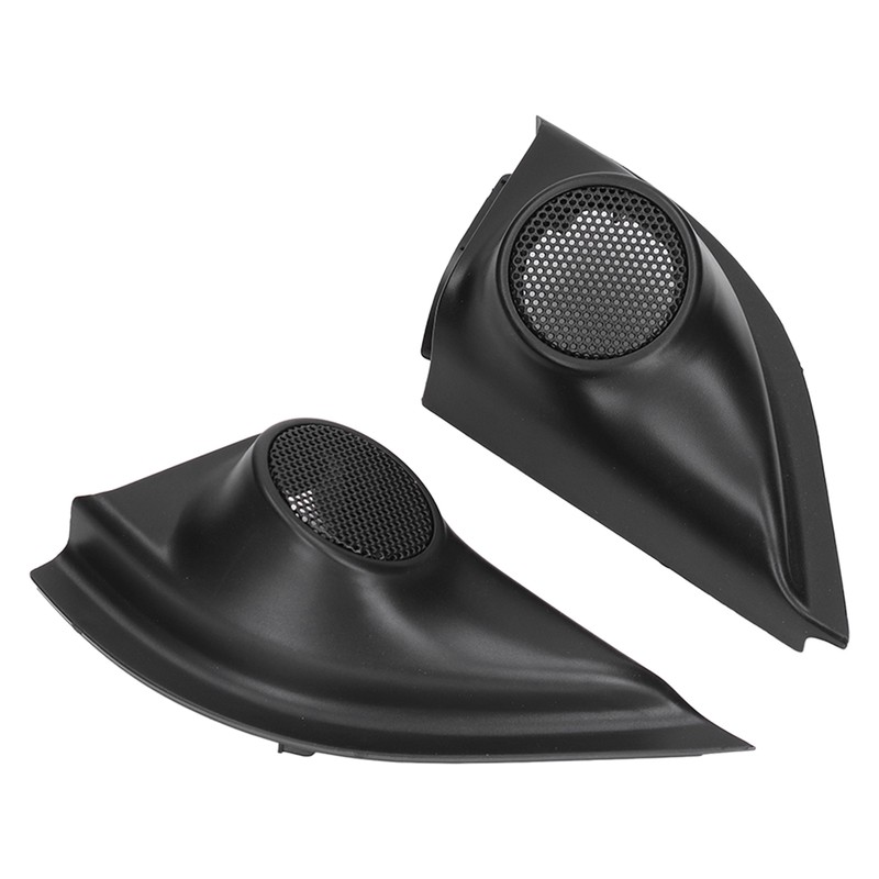 2pcs Door Pillar Tweeter Cover Trim Car Adaptations Replacement for
