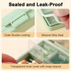 Wopanxye Travel Pill Organizer, 9 Compartments Portable Small Pill Box
