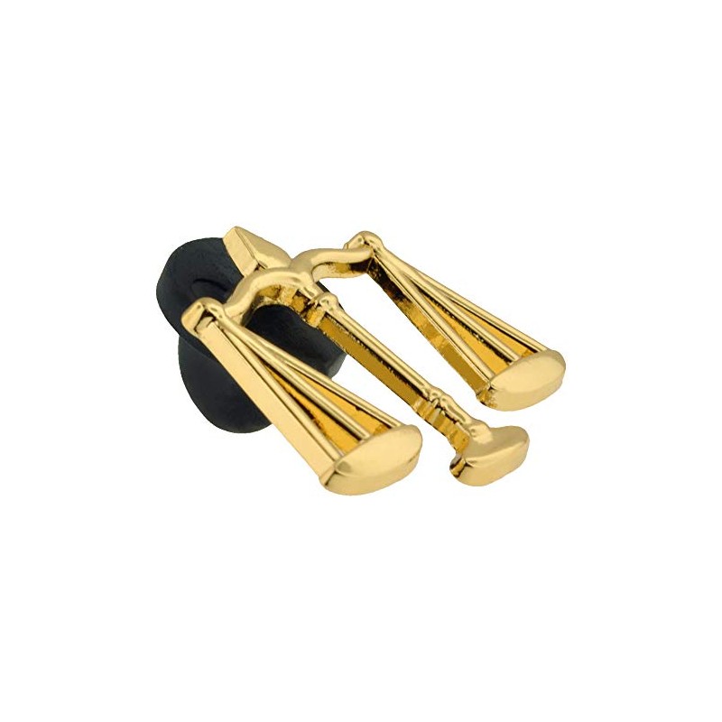 PinMart Scales of Justice Lawyer Gift Gold Lapel Pin