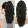 LEDIZE Ponytail Extension, Claw Clip on Pony tails Hair Extension