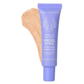 Angel Eyes Eyeshadow Primer by True + Luscious - Clean Formula with Rose Extracts - Vegan, Paraben Free, & Cruelty Free Eye Primer - Great for Oily Lids & Prevents Creasing - 0.33 oz (Shade: Dark)