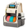 Bosynoy Disc Golf Bag with Clear Phone Holder, 20+ Discs