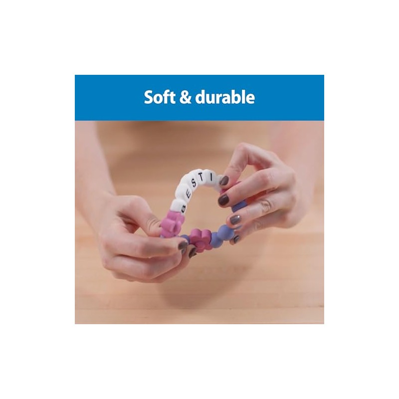 Dr. Brown's Best Friends Teething Ring, 100% Silicone Massaging Teether