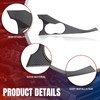 AUTOKAY 11pcs Carbon Fiber Full Interior Set Kit Cover Trim