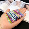Multi-Color Bobby Pins, 2.2" Colorful cute Hair Clip Pins for