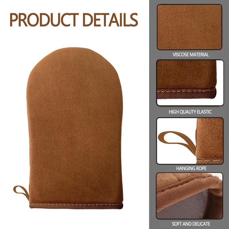 2pcs Tanning Mitt, Tan Mitt, Washable Tanning Mit, Effect Reusable