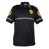 First Class Security Badge and Patch Bike Patrol Polo Shirt