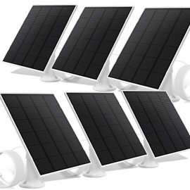 Solar Panel for Security Camera, Small Solar Panel Charger, Compatible with Ring