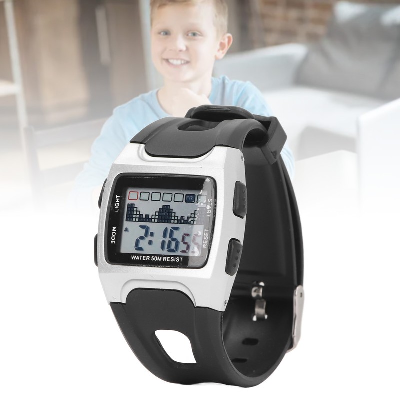 50m Waterproof Sports Watch LED Night Light Calendar Alarm Multifunctional