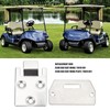 Club Car Seat Hinge and Plate Set 71610 G01 Replacement