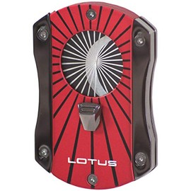 Lotus Deception Serrated Cigar Cutter (Red)