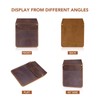RingSun Genuine Leather Pocket Protector for Men, Durable Pocket Tool