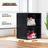 KEFA XL Shoe Storage Box Organizer, 8 Pack Shoe Boxes