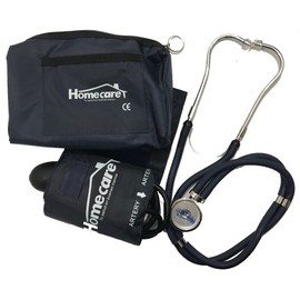 Homecare Kit Baumanómetro con Estetoscopio Rappaport (Azul)