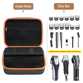 HUIMSWARM Barber Supplies Case for Barber,Barber Case Professional for Most Hair Clippers and Scissors, Combs, Charging Cables, and Other Barber Accessories,Hard Travel Case for Hair Clippers