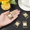 WADORN 4pcs Metal Side Release Buckles, 2.5cm Quick Release Buckle