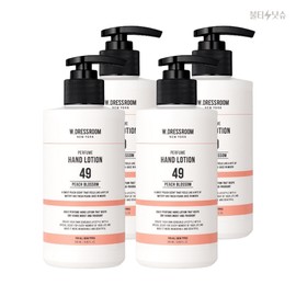 W Dress Room Peach Blossom Large Capacity Pumping Hand Cream Hand Lotion 280ml 4pcs / 더블유드레스룸 피치블러썸 대용량 펌핑 핸드크림 핸드로션 280ml 4개