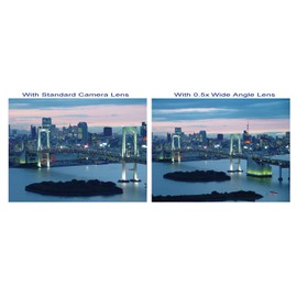 0.5X Wide Angle Lens with Macro Compatible with Nikon COOLPIX P900 HD + Bonus Polarizing Filter