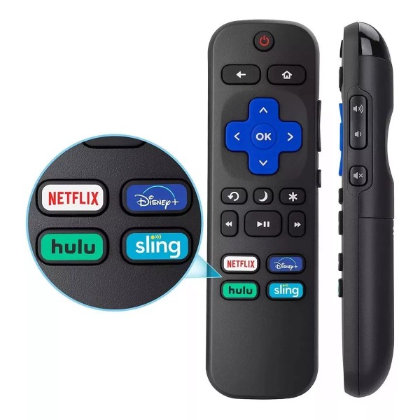Usarm Control Remoto Compatible Sharp Smart Para Rok U Tv