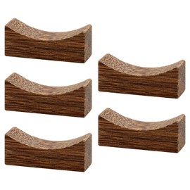 Gaomumu 5PCS Pillow Shaped Wooden Chopstick Holder, Natural Solid Wood Chopstick Rests, Premium & Healthy Cutlery Holders, Suitable for Table Dining & Kitchen Use