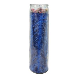 Understanding-Palm Wax Spiritual Intention Spell Candle-[Blue] | Vela CASA ESOTERICA PERFUMADA- (COMPRENSION)