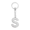 ESSPOC A-Z Initial Letter Keychain car keychain for women Rhinestone