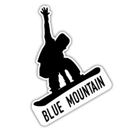 Blue Mountain Ontario Ski Adventures Souvenir 4 Inch Fridge Magnet Board Design