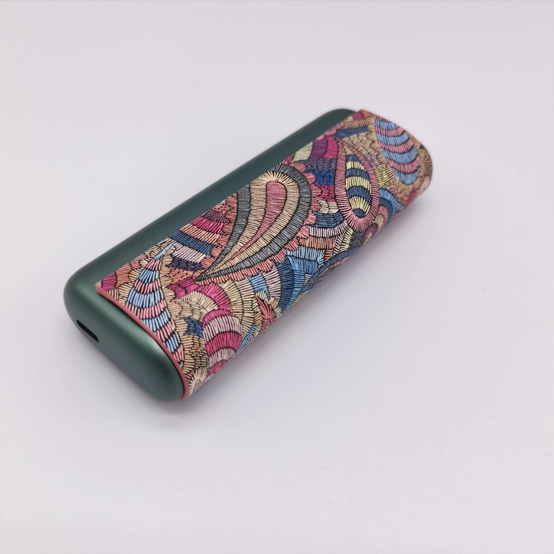 Mekeran IQOS ILUMA Prime Soft PU Leather Case Cover (Paisley