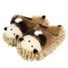 Fujiei HM-001 Animal Mop Slippers, Hug Moppy, Otter | Cleaning