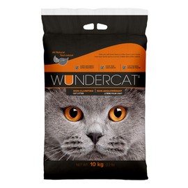 Progressive Planet Wundercat Non-Clumping Cat Litter, 22lbs - Lightweight & Food-Grade Diatomaceous Earth Litter - Superior Moisture & Odor Absorption - Low-Tracking